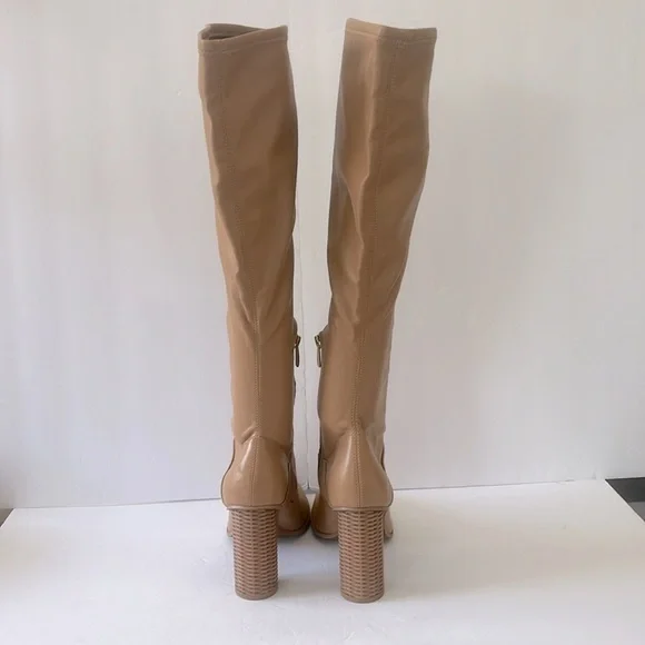 Franco Sarto Vintage Nostalgia L-Cindy Tall Knee High Boots Camel Size 10 NWT - Picture 5 of 8